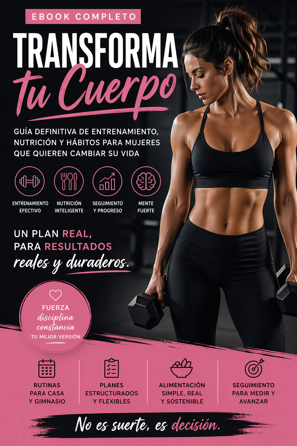 Transforma tu Cuerpo – Ebook Completo de Entrenamiento y Nutrición para Mujeres