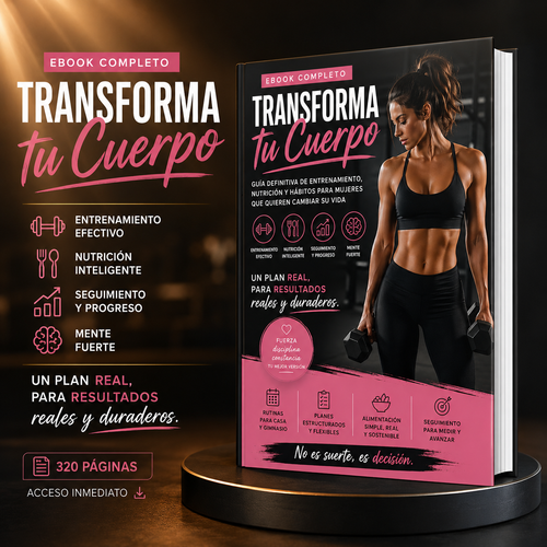 Transforma tu Cuerpo – Ebook Completo de Entrenamiento y Nutrición para Mujeres
